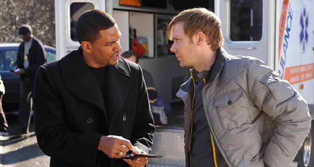 Foto Laz Alonso, Jimmi Simpson