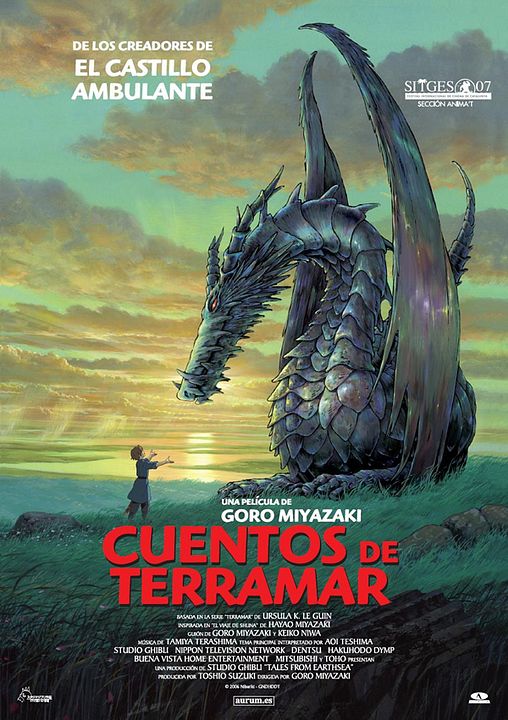 Cuentos de Terramar : Póster