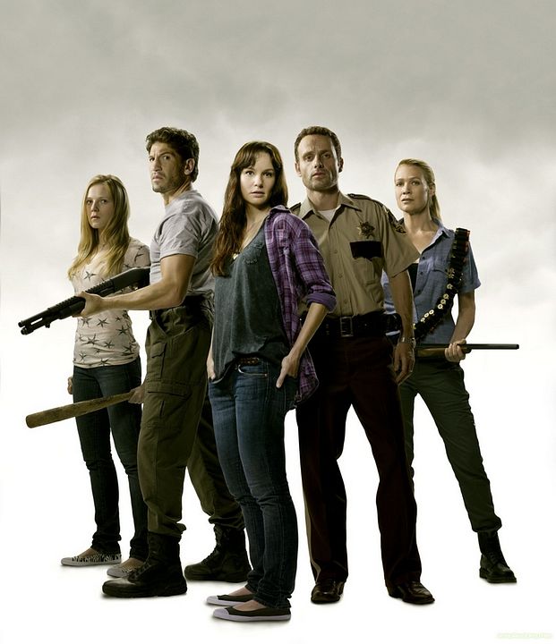 Foto Sarah Wayne Callies, Jon Bernthal, Emma Bell, Laurie Holden, Andrew Lincoln