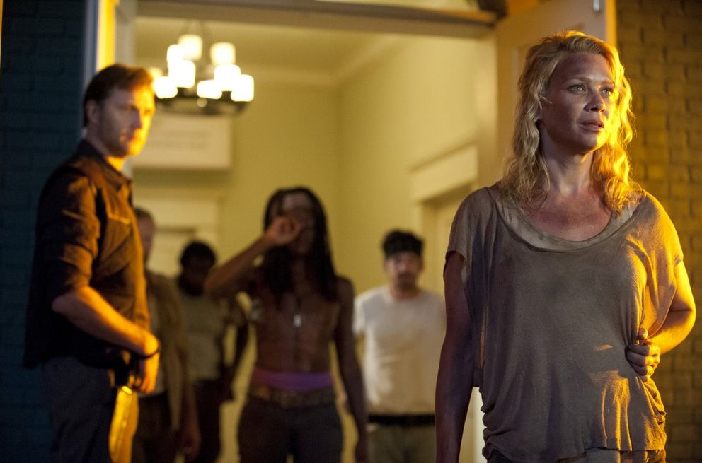 The Walking Dead : Foto David Morrissey, Laurie Holden, Danai Gurira