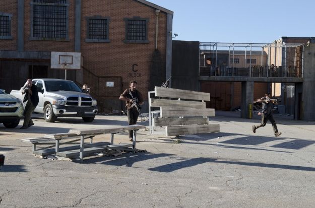 The Walking Dead : Foto Norman Reedus, Michael Rooker, Andrew Lincoln