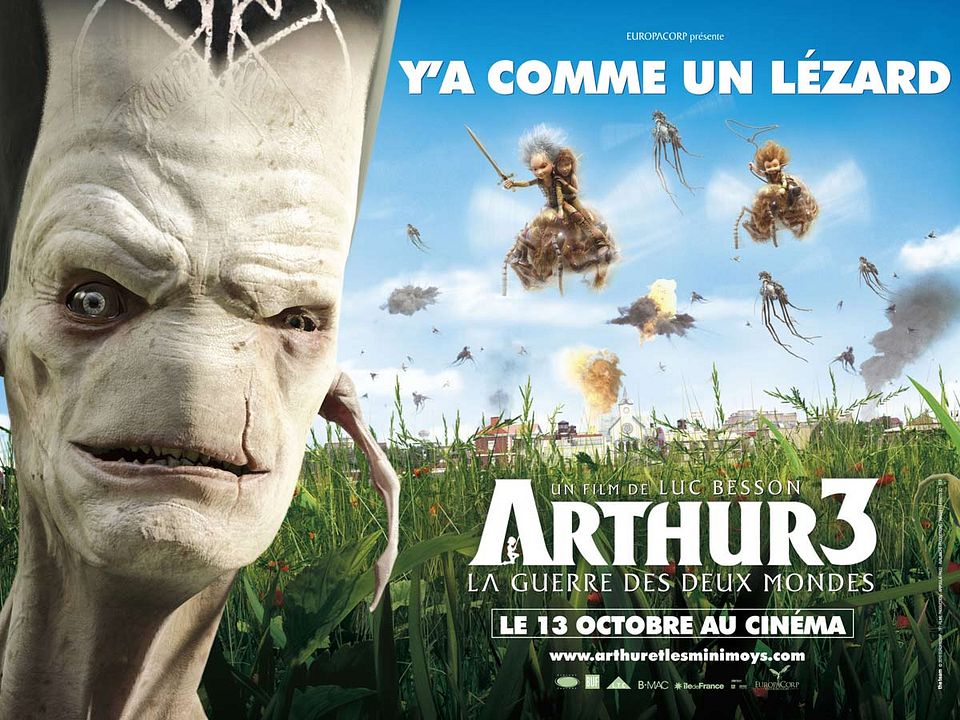 Arthur y la guerra de los mundos : Póster