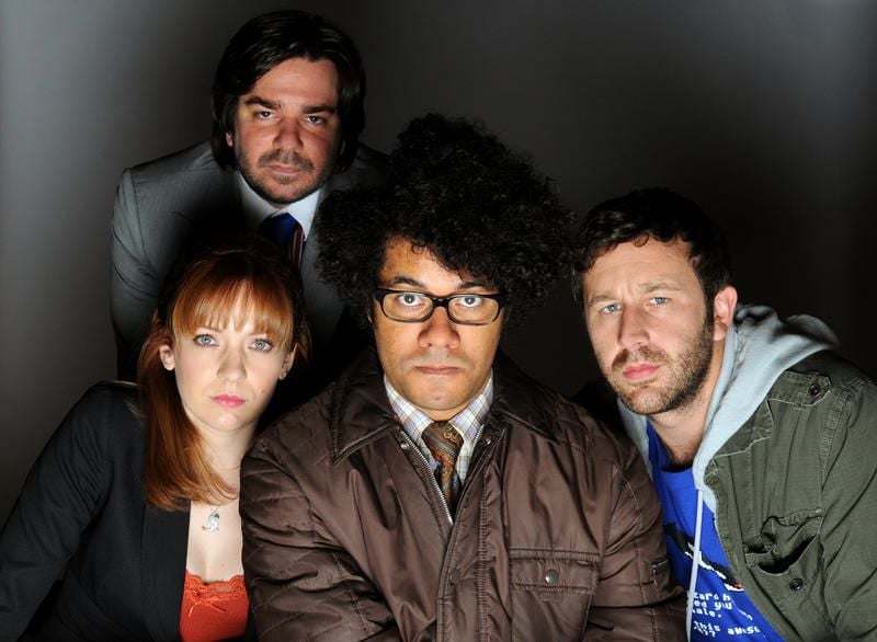 Foto Katherine Parkinson, Richard Ayoade, Chris O'Dowd