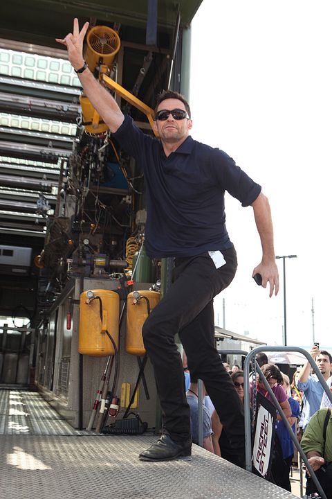 Gigantes de acero : Foto Hugh Jackman