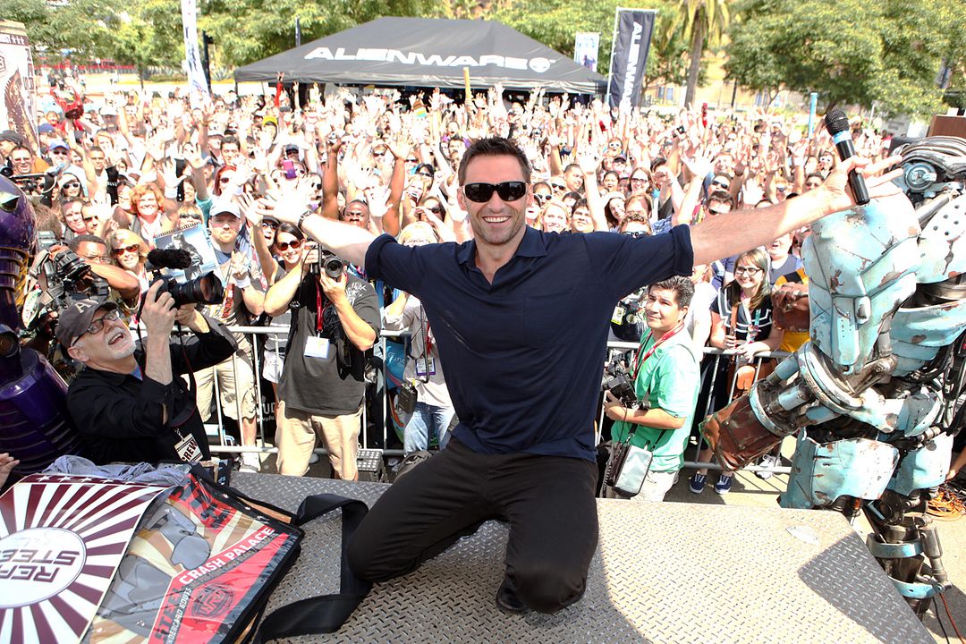 Gigantes de acero : Foto Hugh Jackman