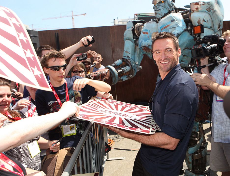 Gigantes de acero : Foto Hugh Jackman