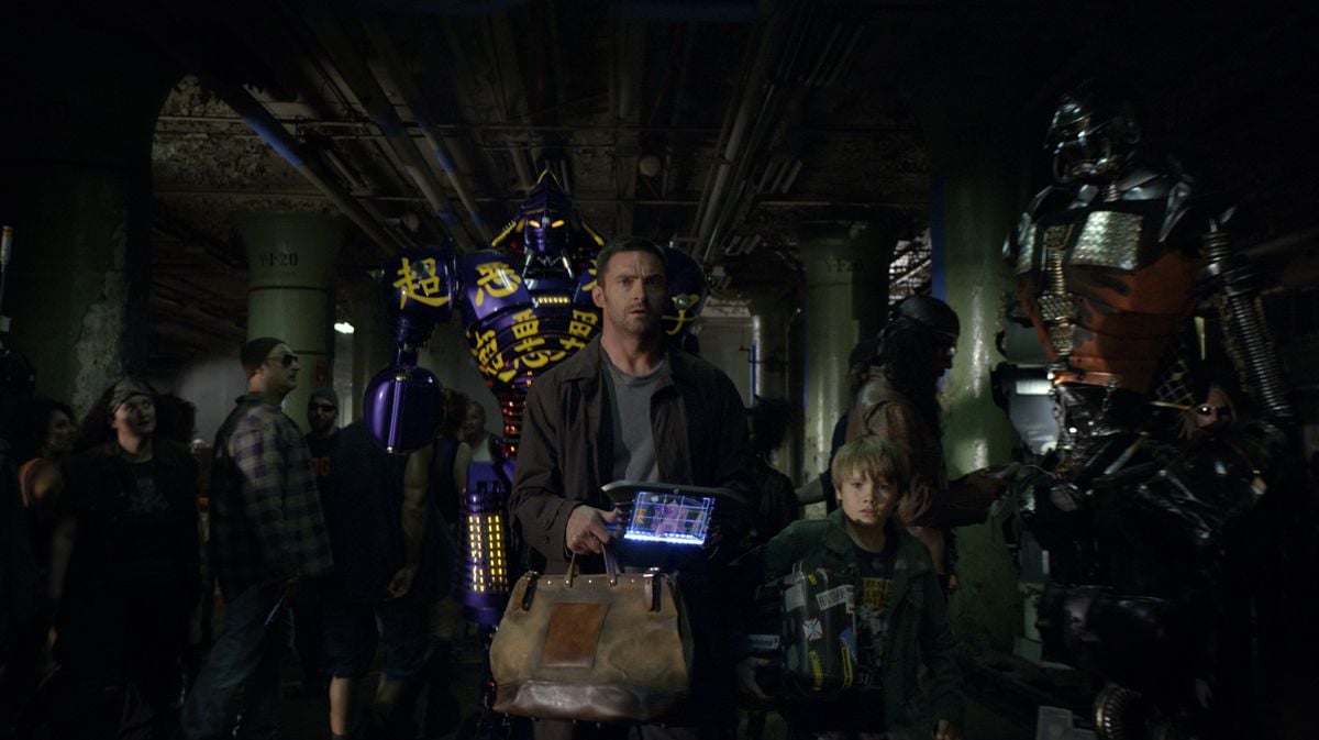 Gigantes de acero : Foto Hugh Jackman