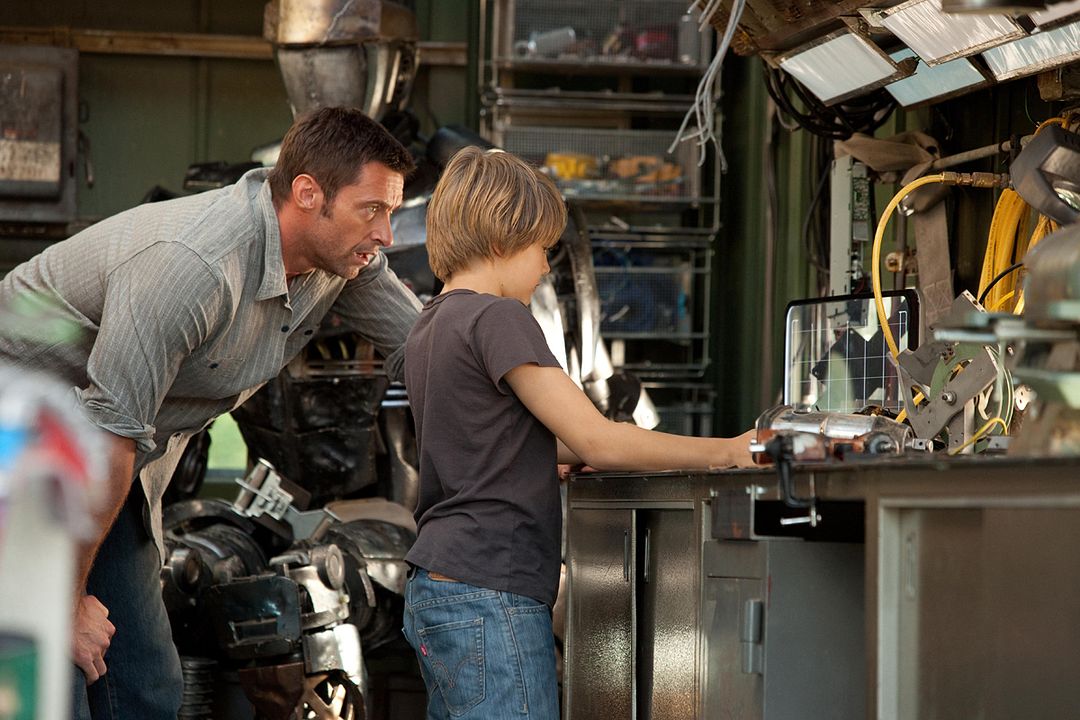 Gigantes de acero : Foto Hugh Jackman