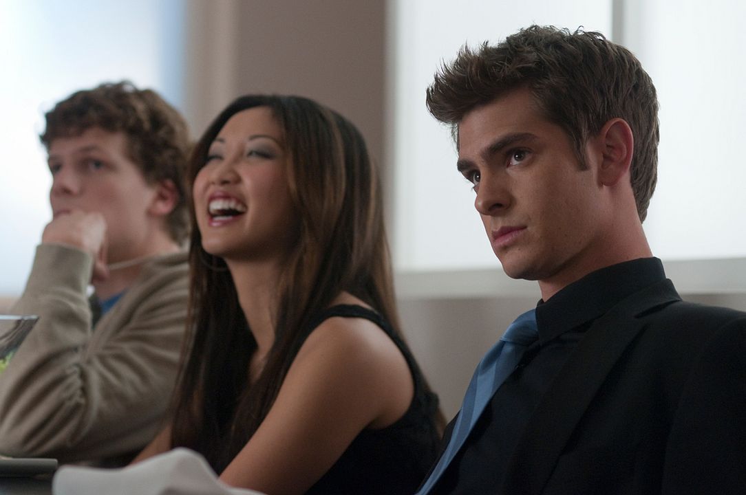 Red social : Foto Andrew Garfield, Brenda Song, Jesse Eisenberg