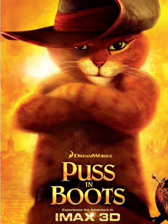 Gato con botas : Póster