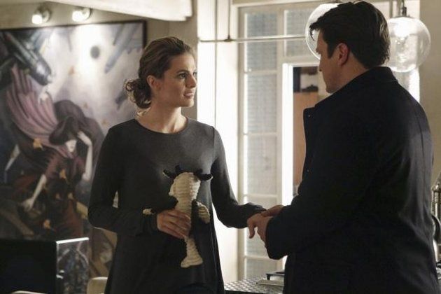 Castle : Foto Stana Katic, Nathan Fillion