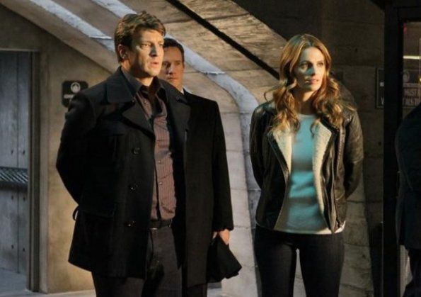 Castle : Foto Stana Katic, Nathan Fillion