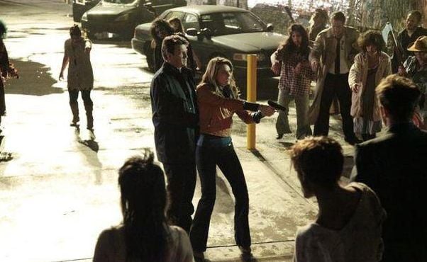 Castle : Foto Stana Katic, Nathan Fillion