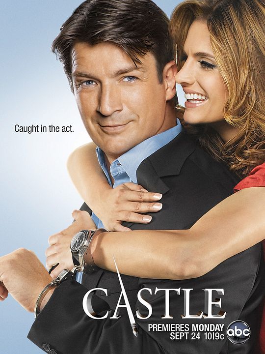 Foto Stana Katic, Nathan Fillion