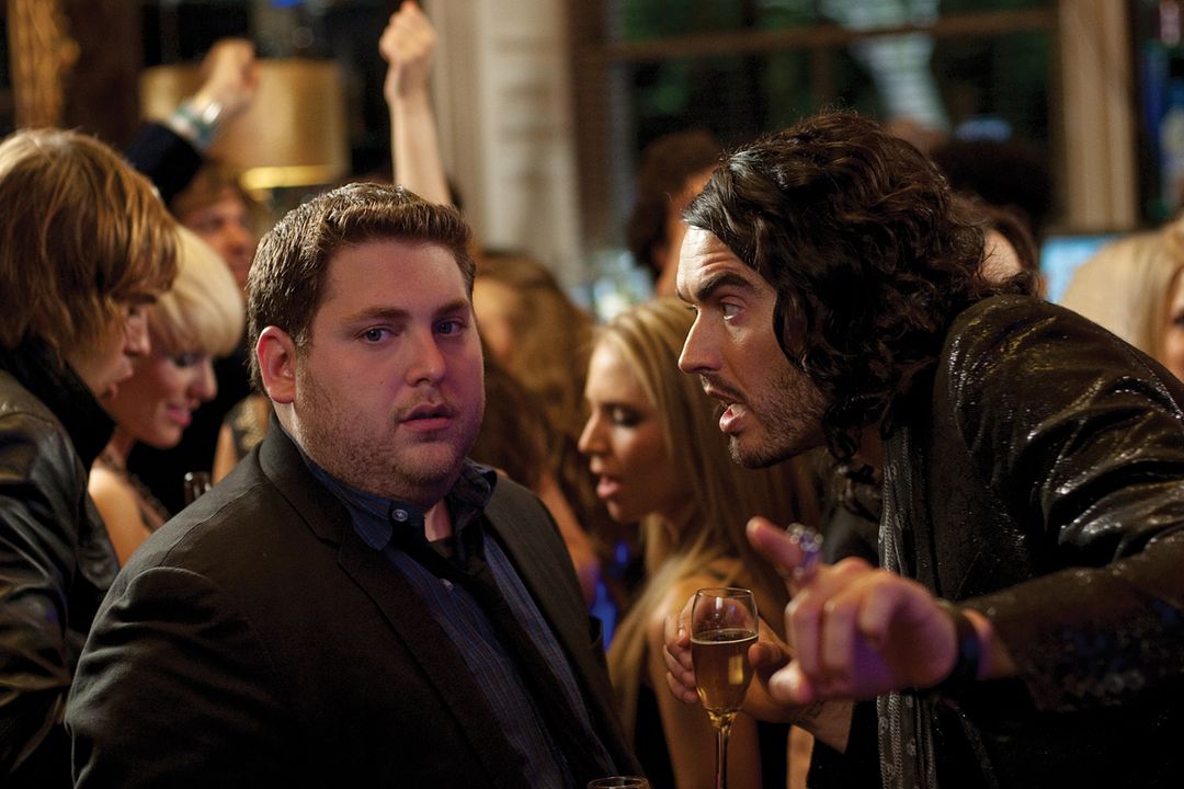 Foto Jonah Hill, Nicholas Stoller, Russell Brand