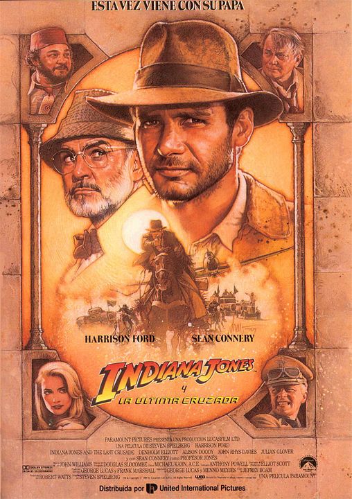 Indiana Jones y la última cruzada : Póster