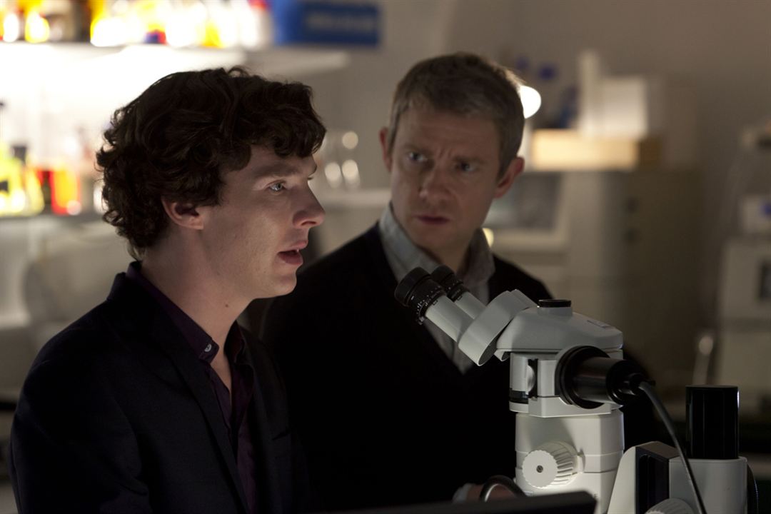 Sherlock : Póster Martin Freeman, Benedict Cumberbatch