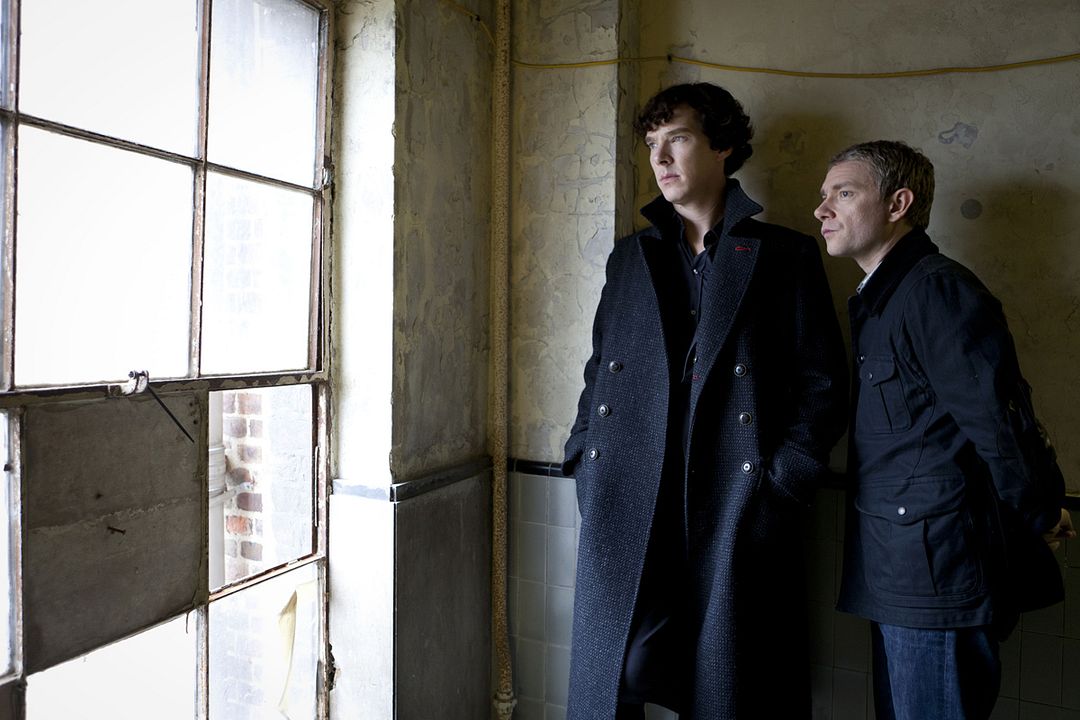 Sherlock : Foto Benedict Cumberbatch, Martin Freeman