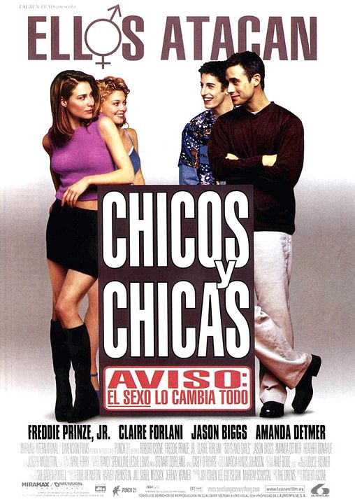 Chicos y Chicas : Póster