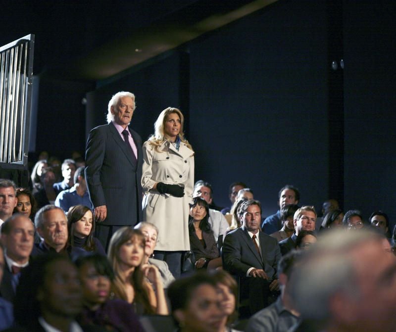 Foto Candis Cayne, Donald Sutherland