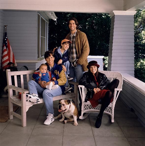 Foto Neve Campbell, Scott Wolf