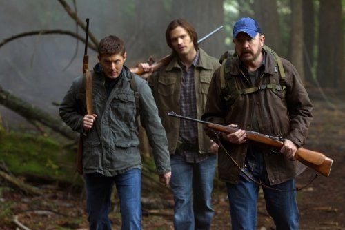 Supernatural : Póster Jensen Ackles, Jim Beaver, Jared Padalecki