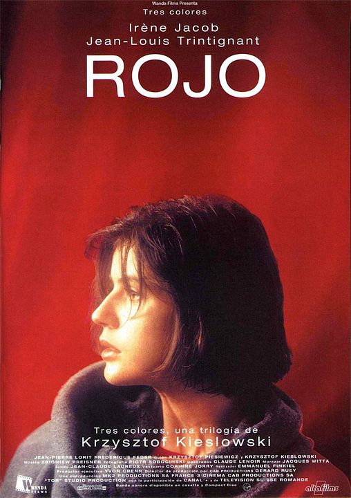 Tres colores: Rojo : Póster