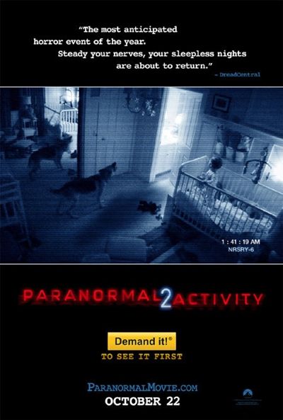 Actividad Paranormal 2 : Póster
