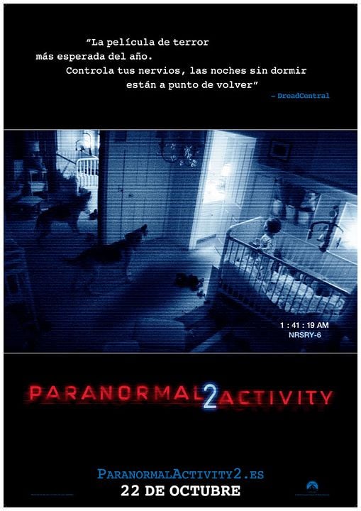 Actividad Paranormal 2 : Póster