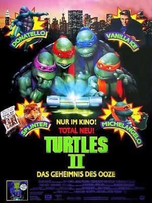 Las tortugas ninja II : Póster