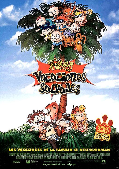 Los rugrats: Vacaciones salvajes : Póster