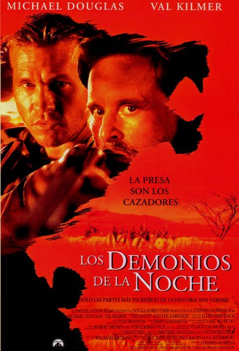 Los demonios de la noche : Póster