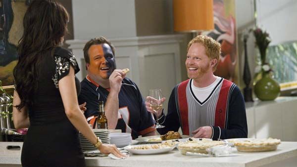 Foto Eric Stonestreet, Jesse Tyler Ferguson, Sofía Vergara
