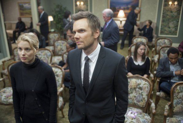 Community : Foto Joel McHale, Gillian Jacobs, Alison Brie, Donald Glover