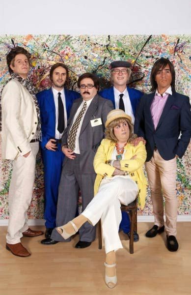 Foto Carlos Areces, Joaquín Reyes, Julián López, Ernesto Sevilla