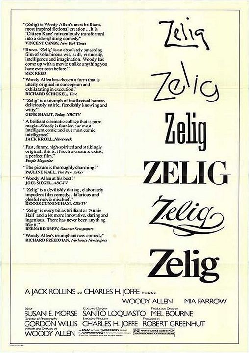 Zelig : Póster