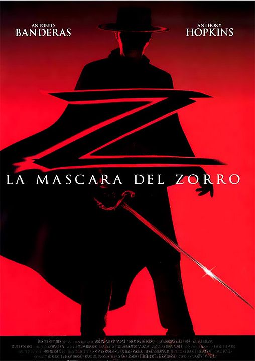 La máscara del Zorro : Póster
