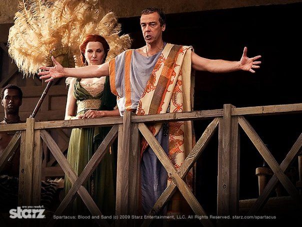 Foto John Hannah, Lucy Lawless