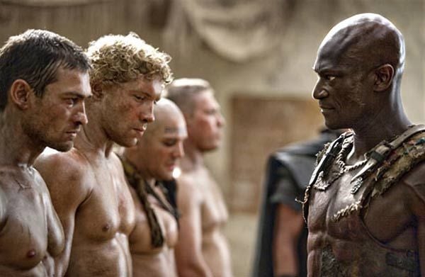 Foto Andy Whitfield, Jai Courtney