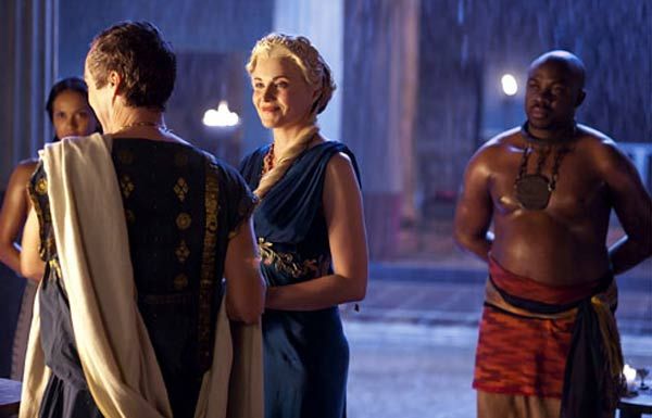 Foto John Hannah, Lucy Lawless