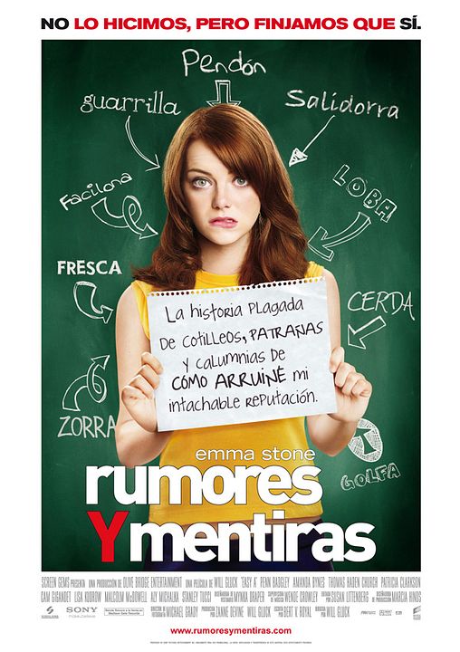 Rumores y mentiras : Póster