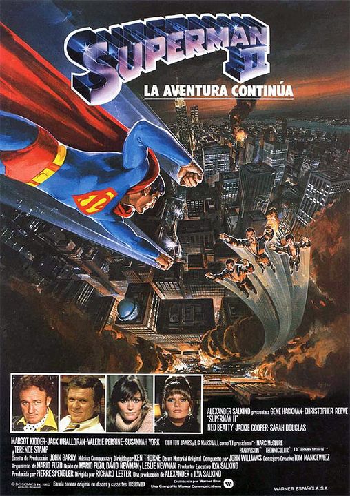 Superman II: La aventura continúa : Póster