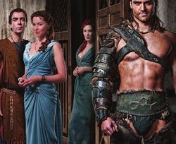 Spartacus: Dioses de la arena : Póster