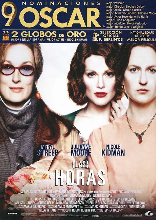 Las horas : Póster
