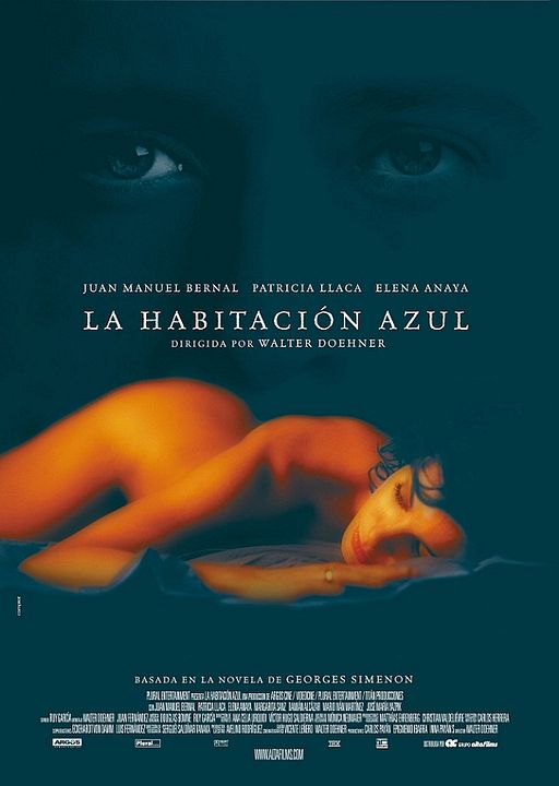 La habitación azul : Póster