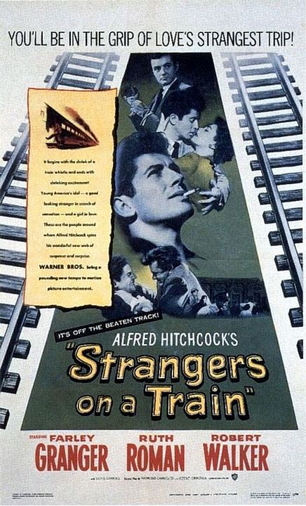 Strangers on a train : Póster