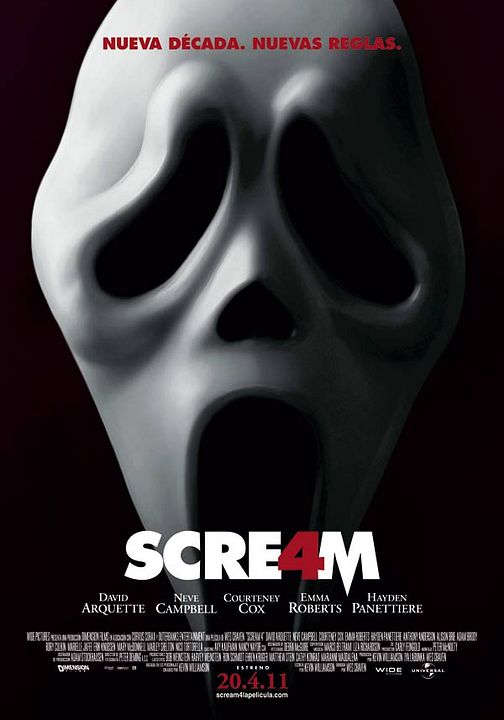 Scream 4 : Póster