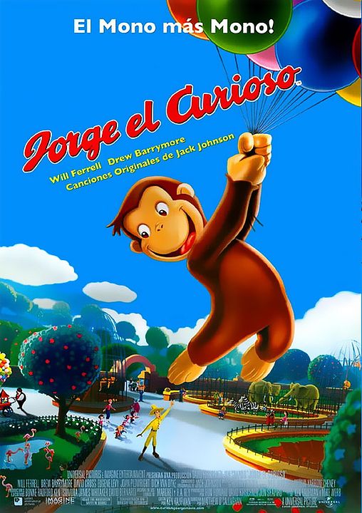 Jorge el curioso : Póster