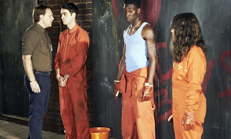 Misfits : Foto Nathan Stewart-Jarrett, Shaun Dooley