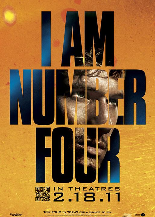 Soy el número cuatro : Póster